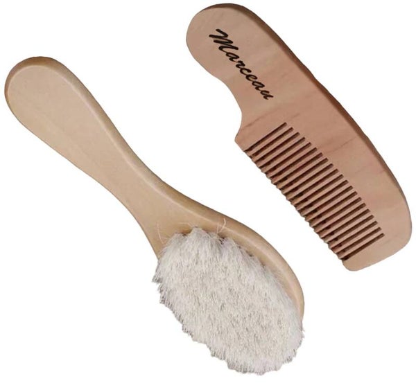 Duo brosse / peigne personnalisée pour bébé