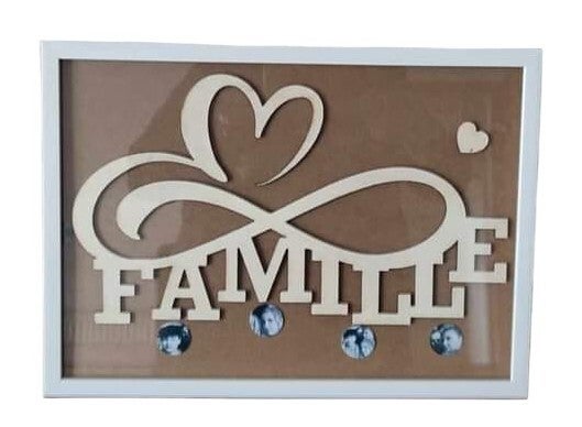 Cadre famille personnalisé avec photo