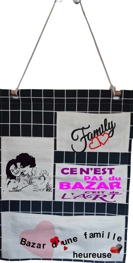 Vide-poches mural personnaliser avec photo