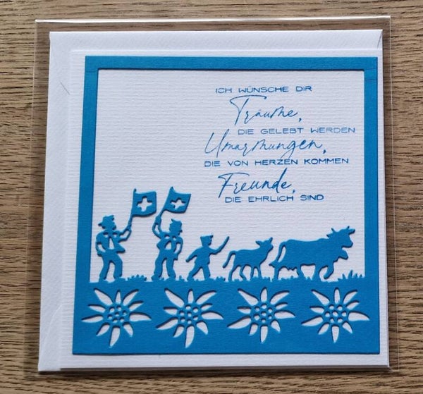 Karte Fahnenschwinger