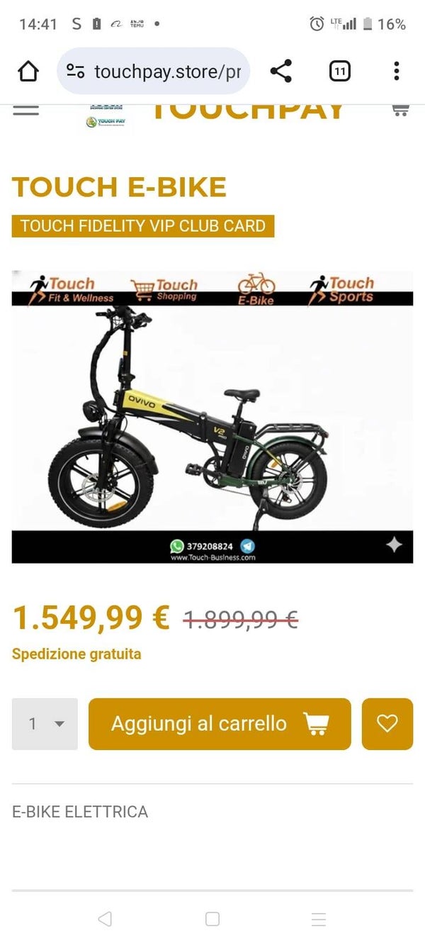 Touch E-Bike