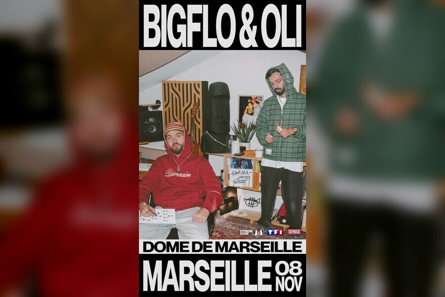 Concert Bigflo & Oli au Dôme de Marseille le 8 novembre 2026 avec chauffeur VTC