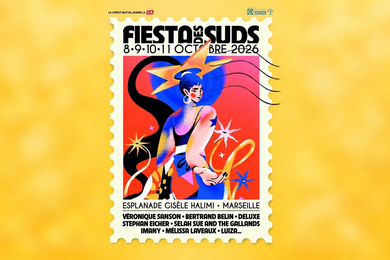 Affiche Fiesta des Suds à Marseille