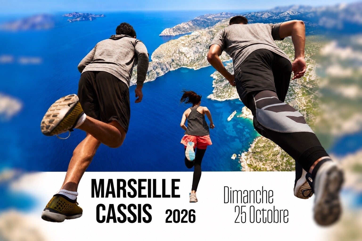 Affiche de la course Marseille-Cassis 2026