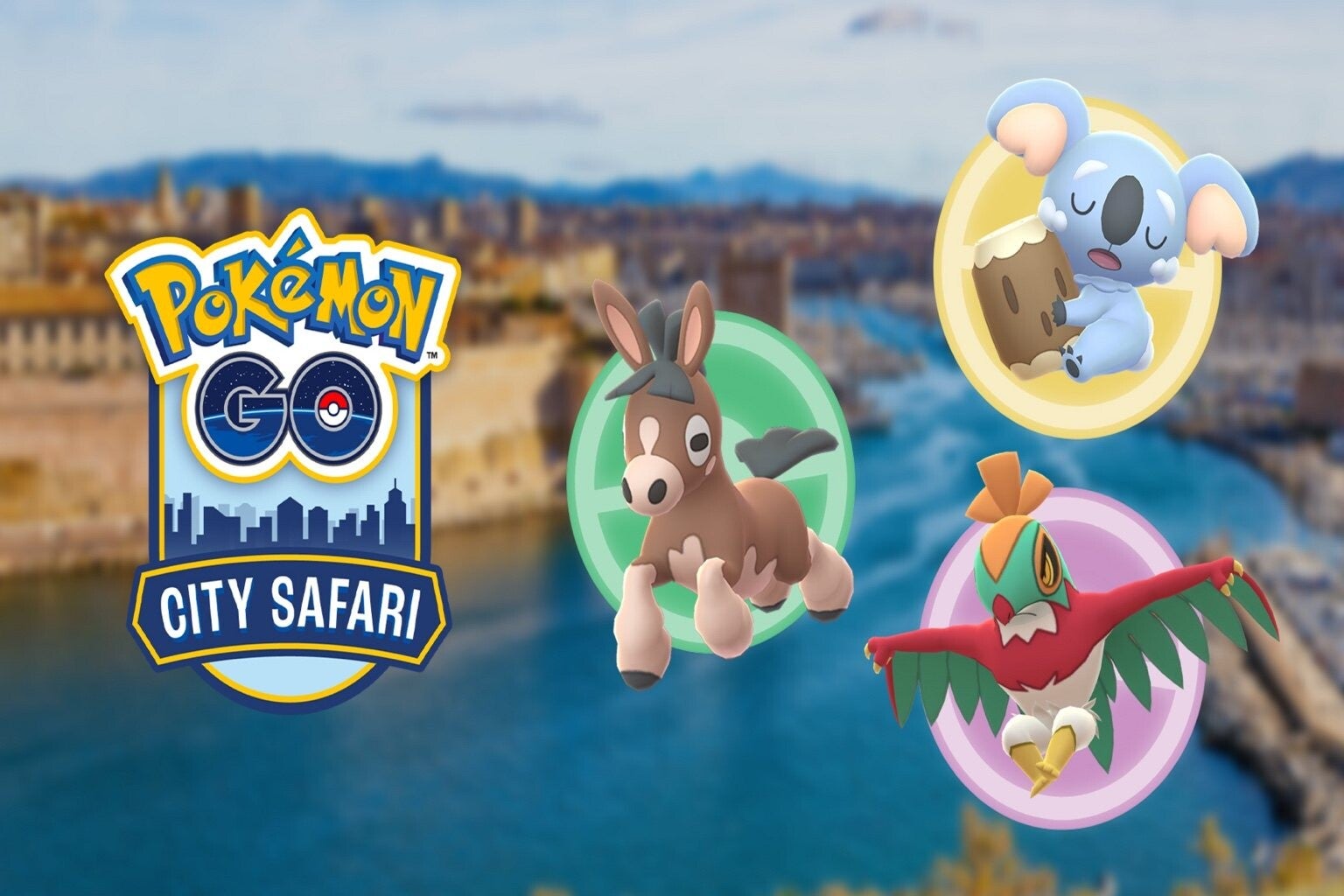 Affiche Pokémon GO City Safari Marseille