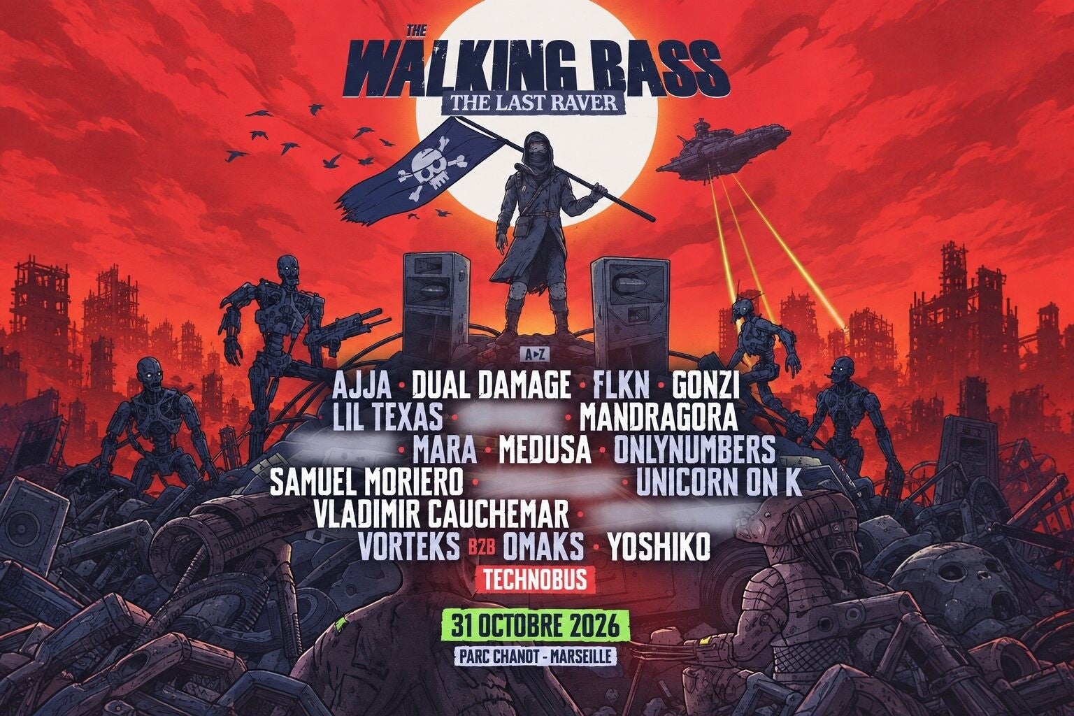 Affiche de The Walking Bass à Marseille