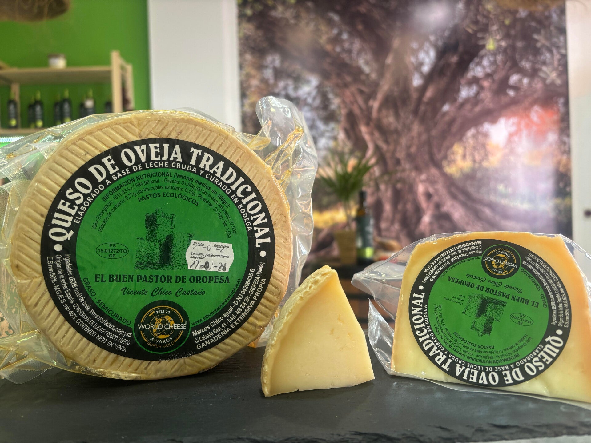 Queso semicurado de Oveja el buen pastor