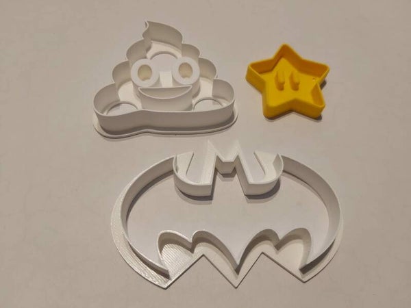 Set van 3 koekjesvormen