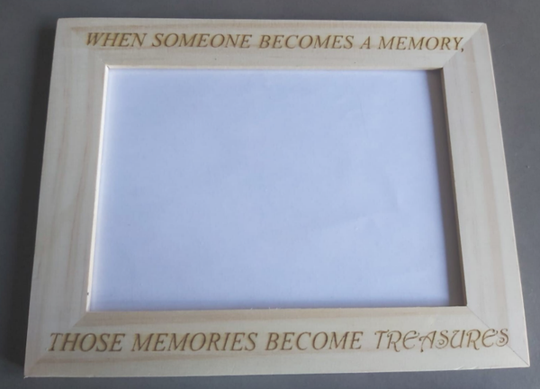 Fotokader 10cm x 15cm : memories become treasures