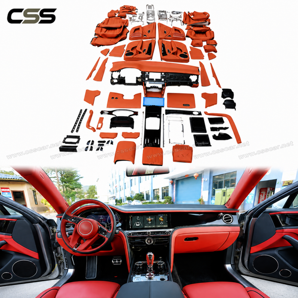 CSS Bentley Flying Spur Premium Interior Trim & Leather Conversion Kit