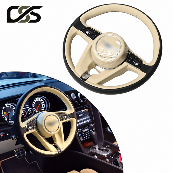 Bentley Continental GT / Flying Spur Old to New Steering Wheel