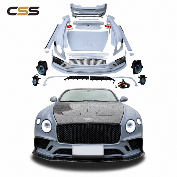 Bentley Continental GT Old to New 2022 MSY Convertible Edition Body Kit