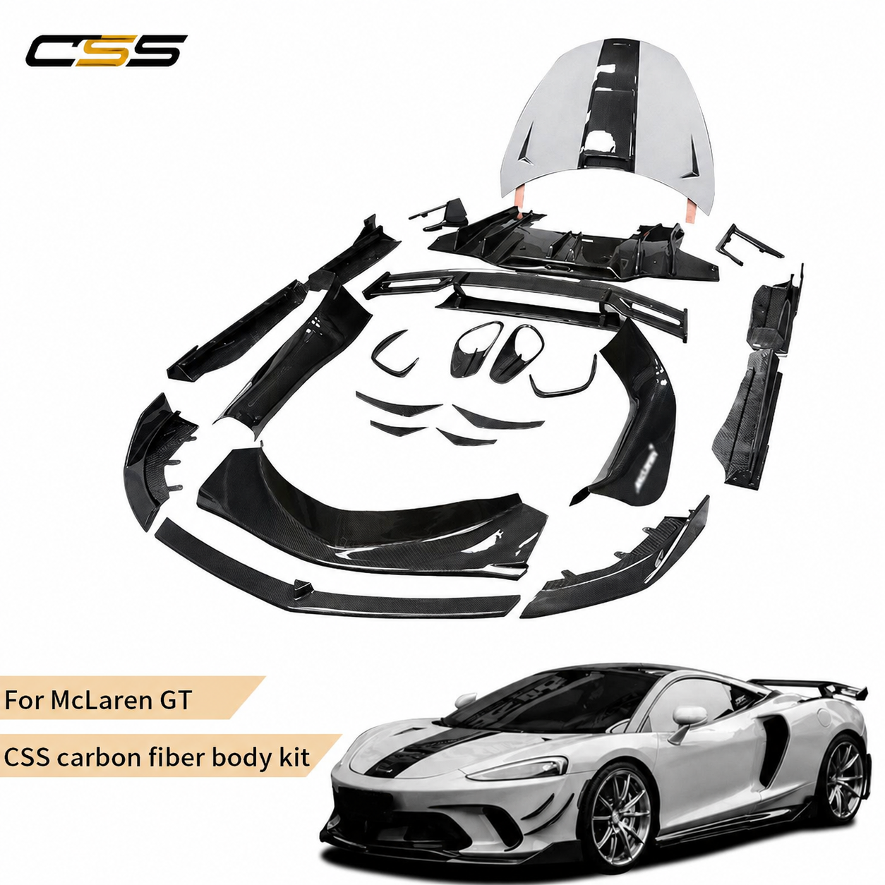 McLaren GT CSS Carbon Fibre Body Kit