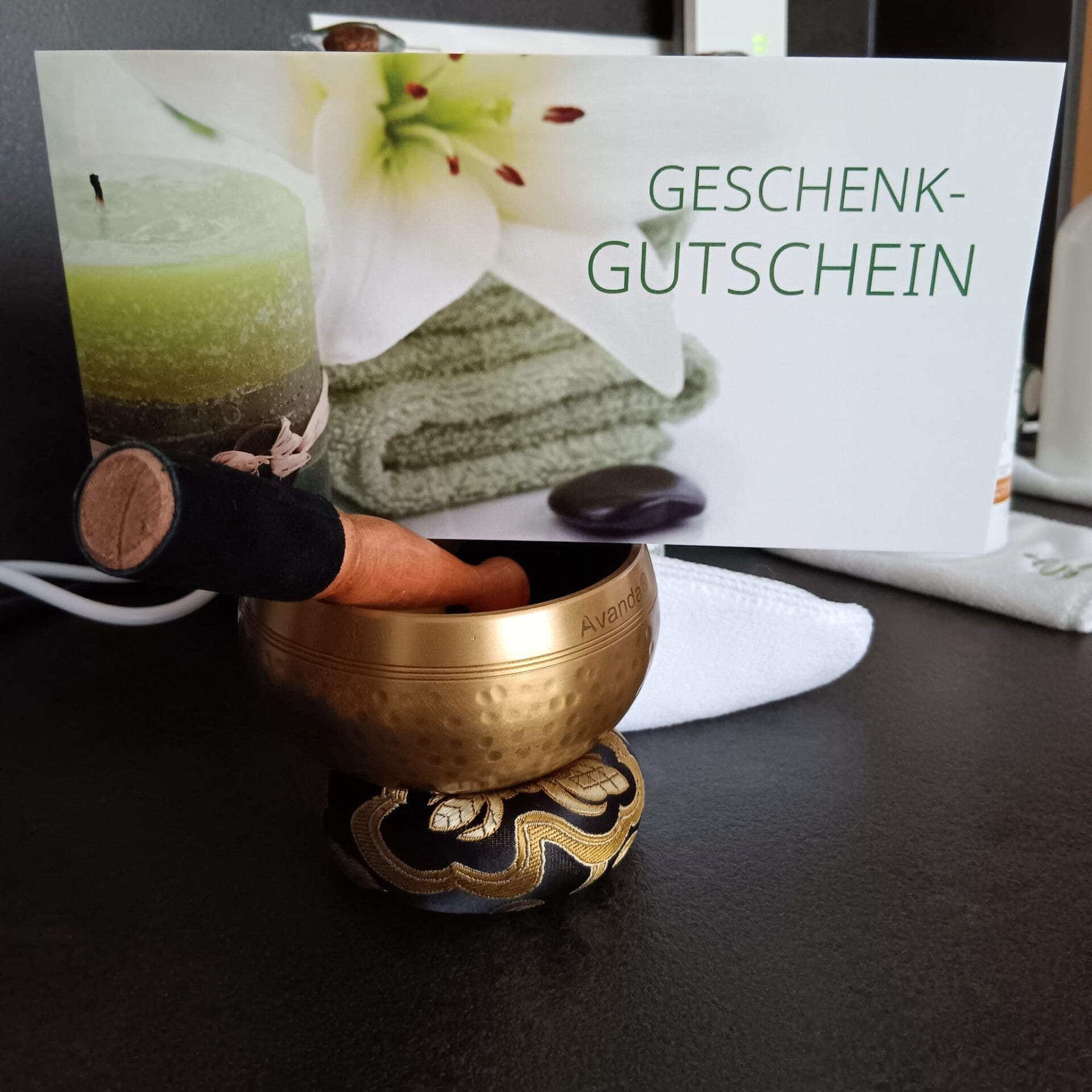 Gutschein Entspannung Massage für zwei Personen 60 minuten