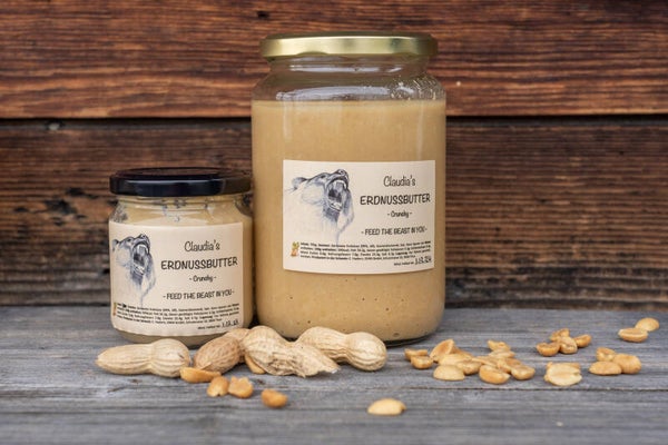 Claudia's Erdnussbutter CRUNCHY