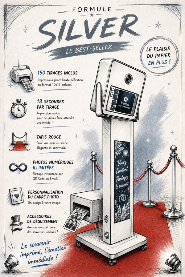 Photobooth PREMIUM "Formule SYLVER"