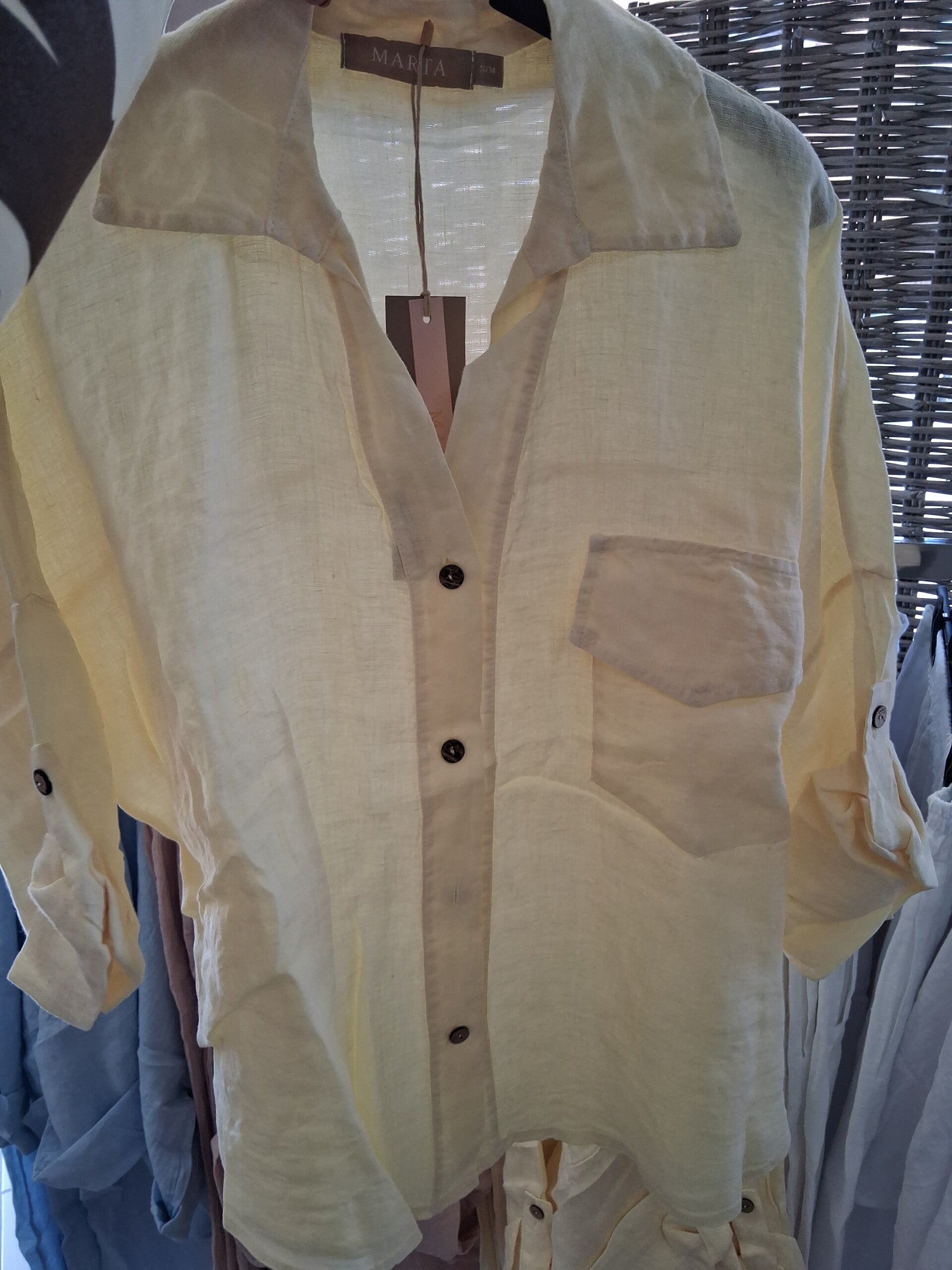 Blouse en lin