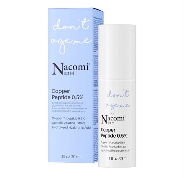 Nacomi Next Lvl - Serum do twarzy - Peptyd miedziowy 0.5% 30ml