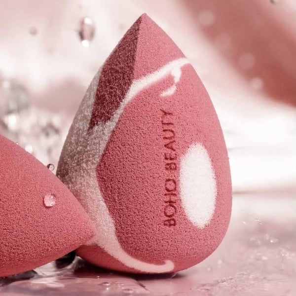 BOHOBLENDER GĄBKA DO MAKIJAŻU PINKY BERRY MEDIUM CUT Boho Beauty