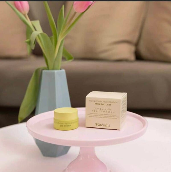Nacomi - Rich & Comfy Regeneration - krem pod oczy AVOCADO 15ml