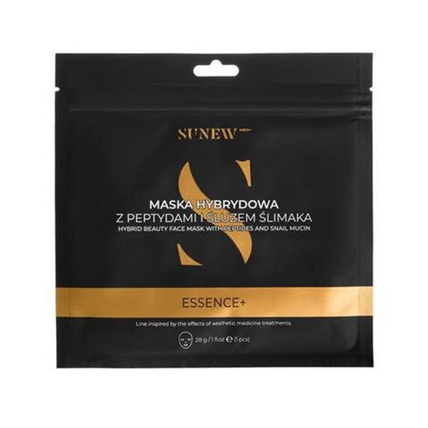 SUNEW Maska ESSENCE+ ze śluzem ślimaka i peptydami 1 szt.