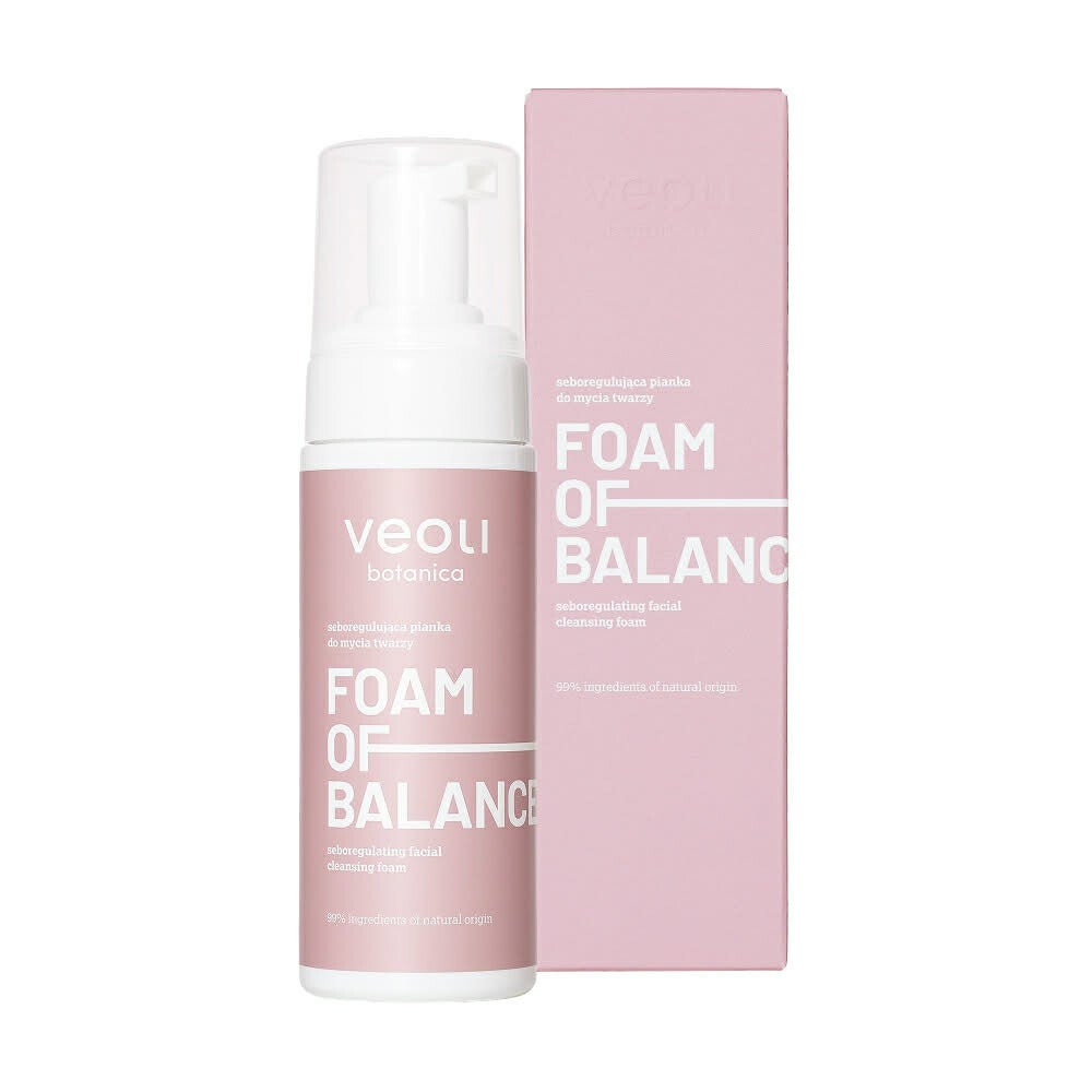 Seboregulująca pianka do mycia twarzy FOAM OF BALANCE Veoli Botanica