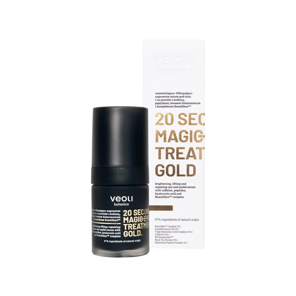 Serum pod oczy i na powieki 20 SECONDS MAGIC EYE TREATMENT GOLD Veoli Botanica