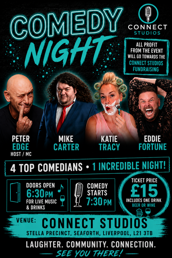 27th August: A Night of Comedy @ Connect Studios