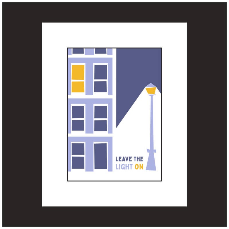 Illustratie Leave the light on van Beth Hart