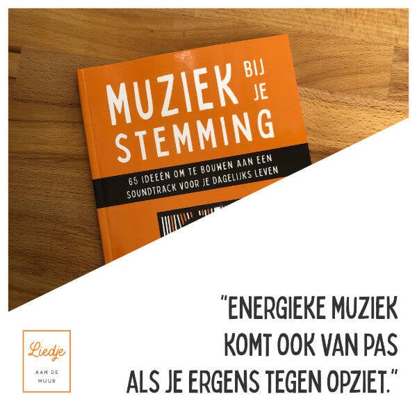 boek muziek bij je stemming energieke muziek