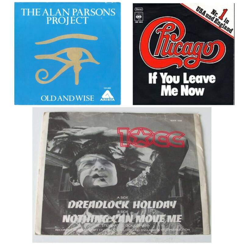 LP covers 10cc Chicago Alan Parsons