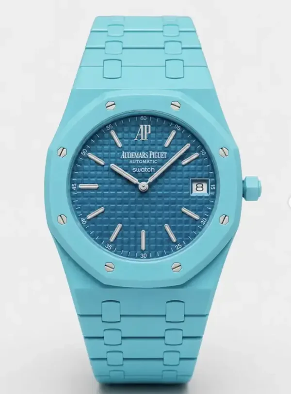AUDEMARS PIGUET X SWATCH turquesa