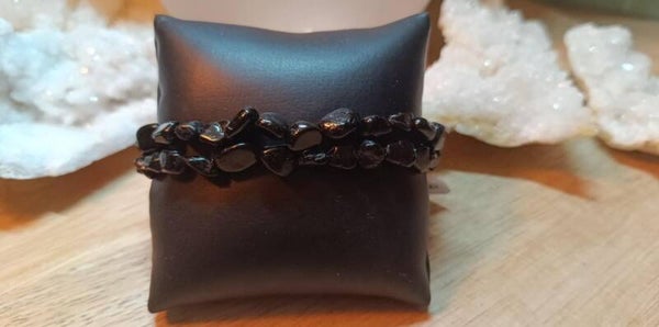 Bracelet Tourmaline Noire Forme Libre