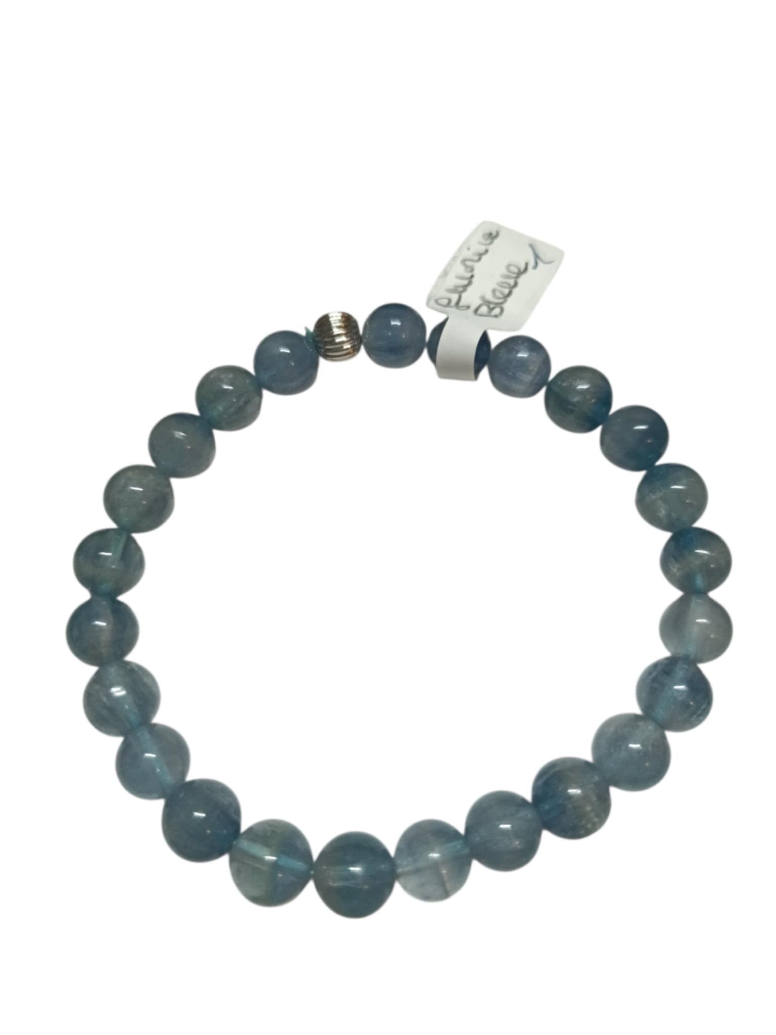 Bracelet Fluorite Bleue 8mm