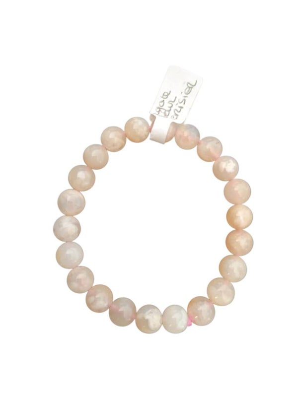 Bracelet Agate Fleur de Cerisier - Sakura 8mm