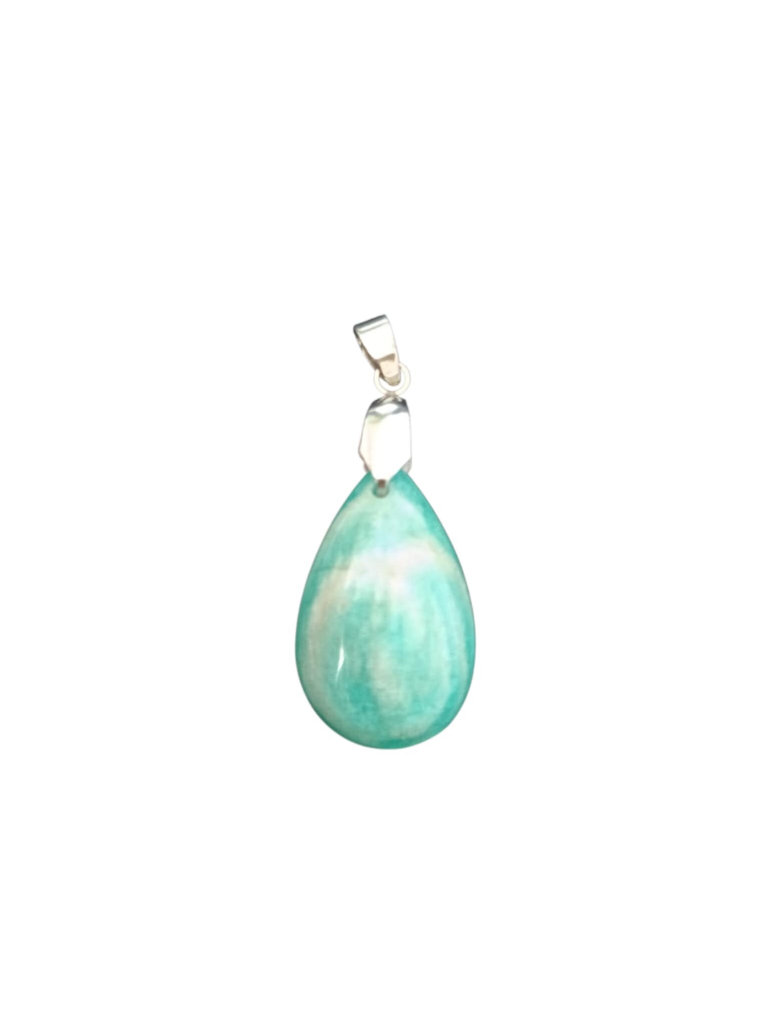 Pendentif Amazonite de Russie grade 2A
