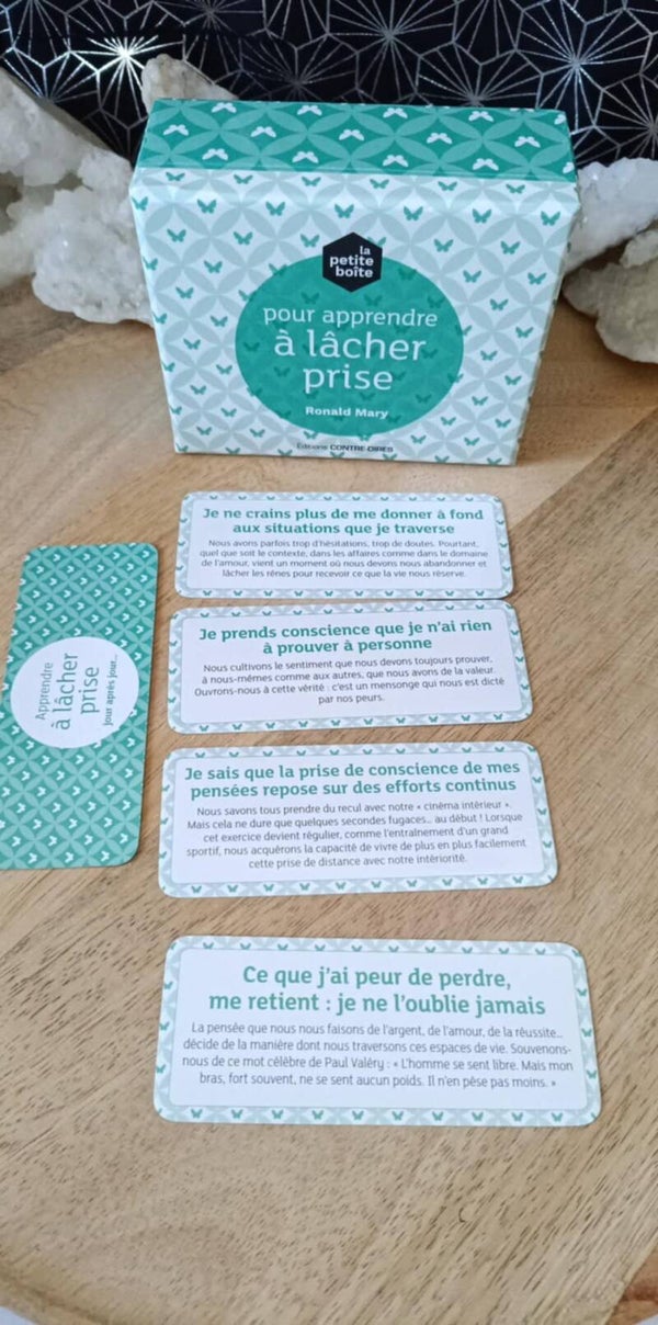 Pour apprendre à lâcher prise