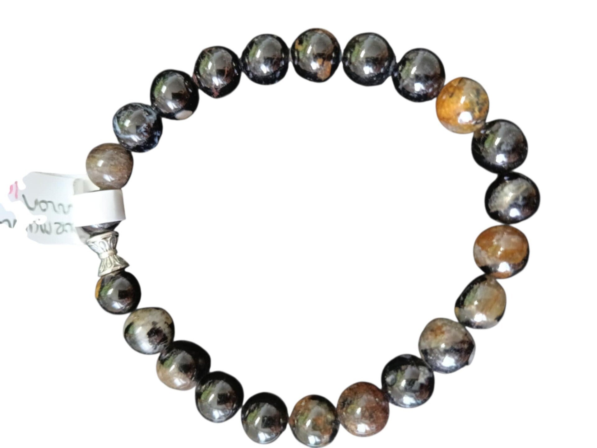 Bracelet Tourmaline Marron 8mm