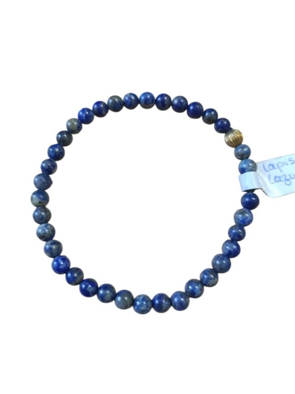 Bracelet Lapis Lazuli 6mm Grade A