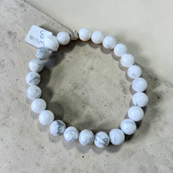 Bracelet Howlite 8mm
