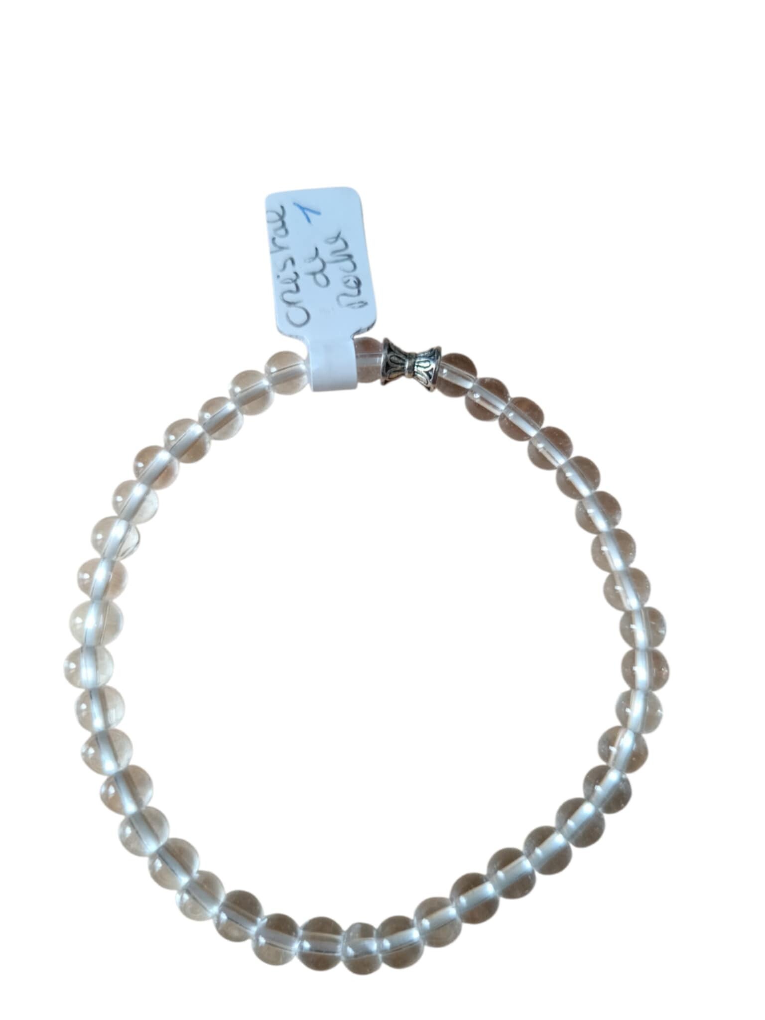 Bracelet Cristal de Roche 5mm