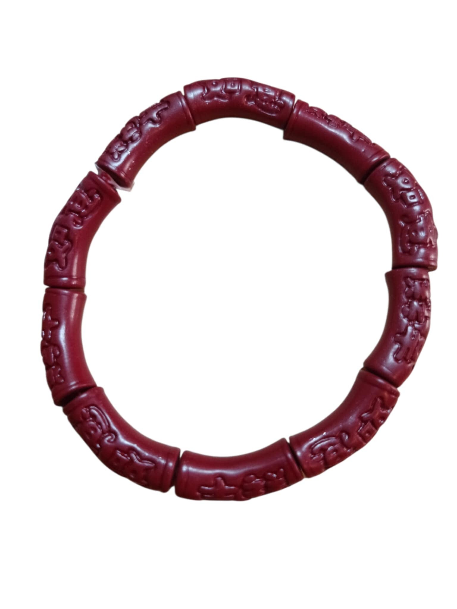 Bracelet Cinabre forme tube