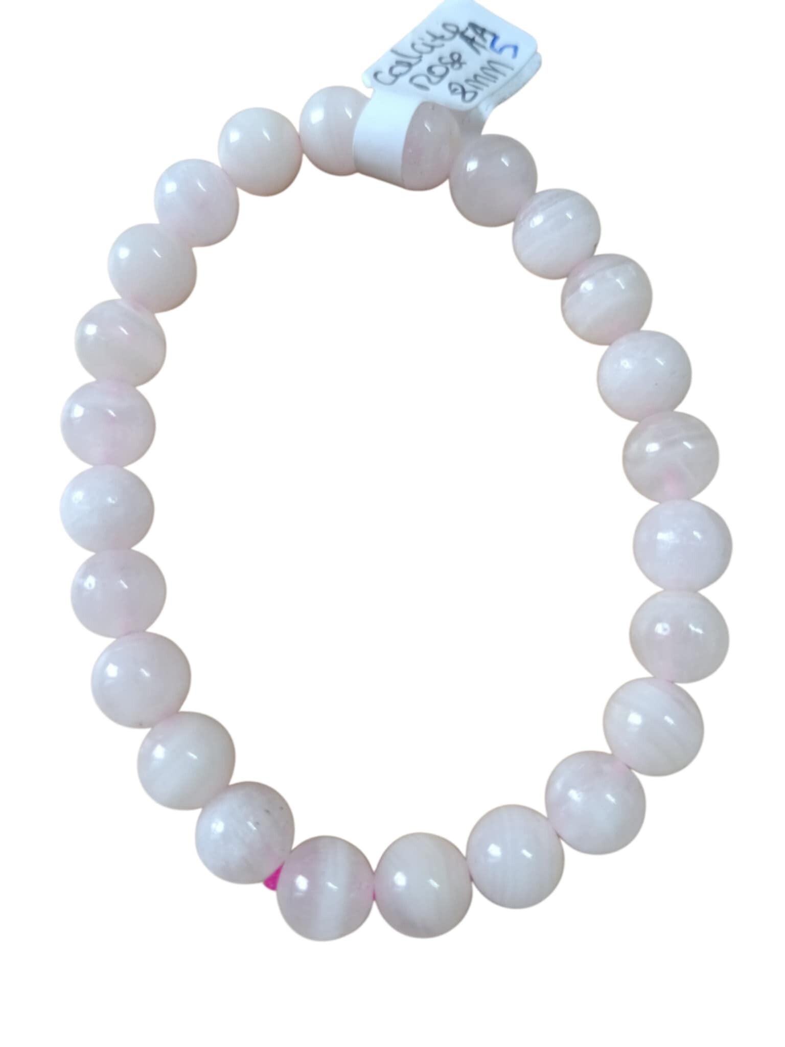 Bracelet Calcite Rose 8mm Grade AA