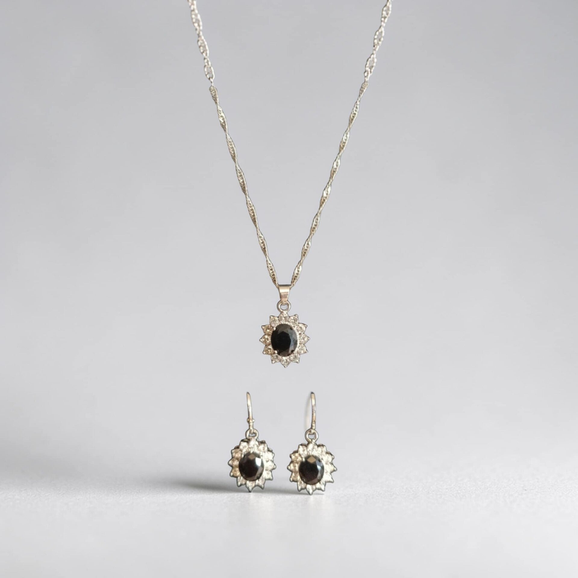 Parure Obsidienne Noire