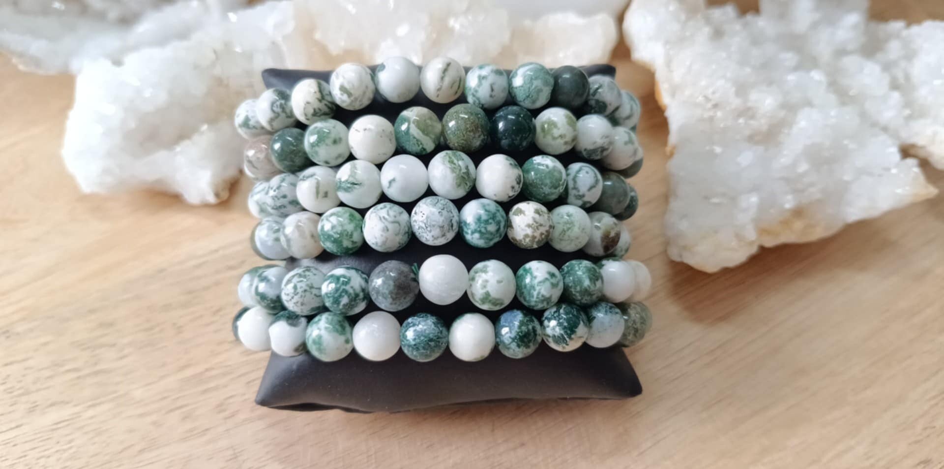 Bracelet Agate Arbre 8.6mm