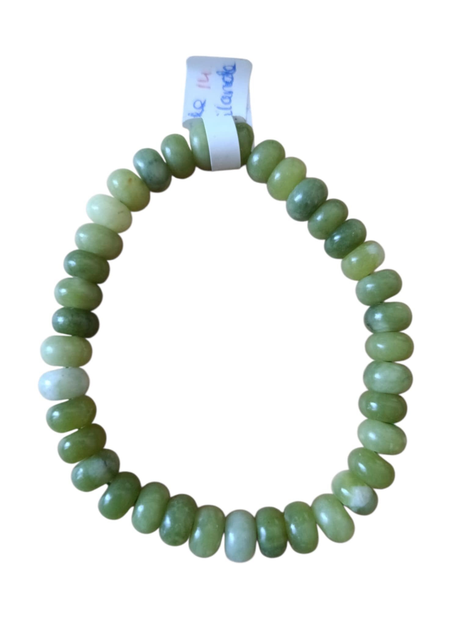 Bracelet Jade de Thaïlande donuts 8.5mm