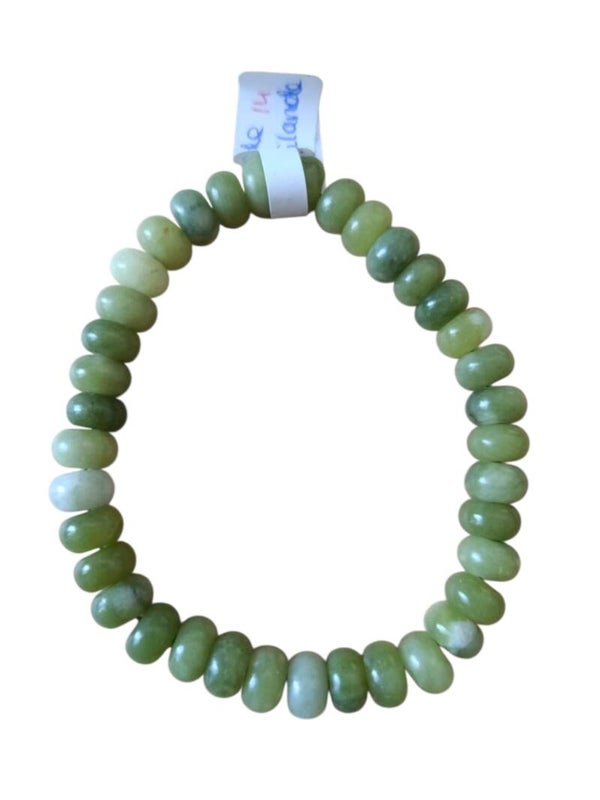 Bracelet Jade de Thaïlande donuts 8.5mm