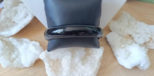 Bangle Onyx Noire Taille 69.7mm