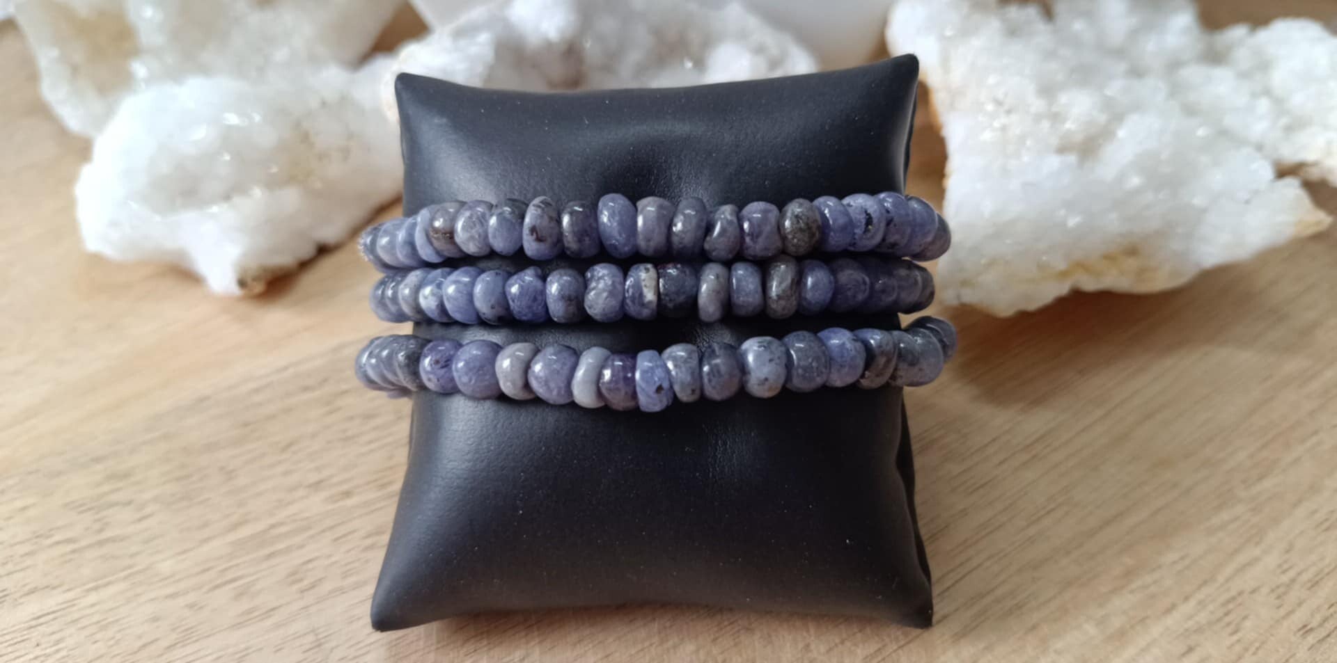 Bracelet Tanzanite Donuts Grade 2A 6.4mm