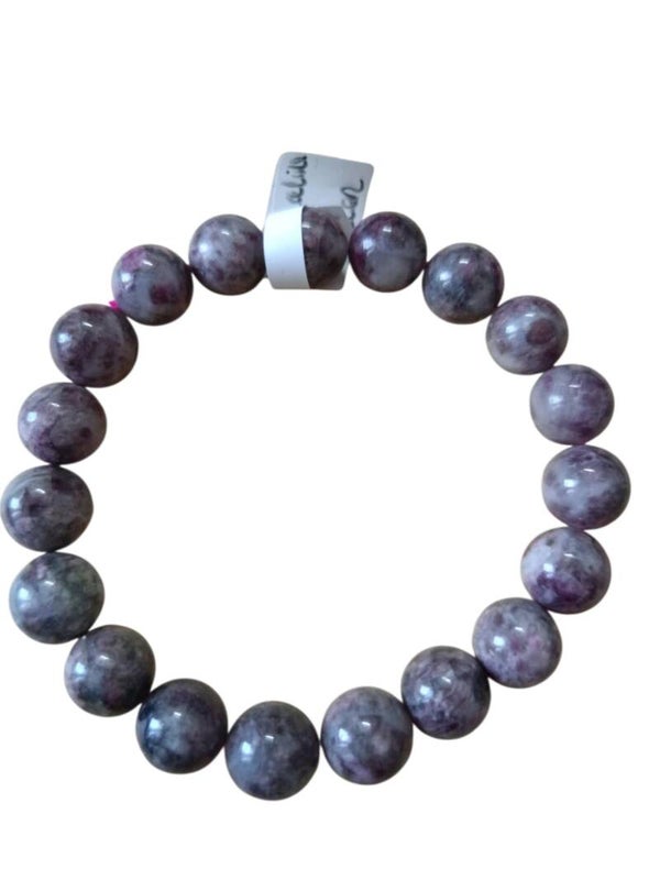 Bracelet Tourmaline Fleur de Prunier 10mm